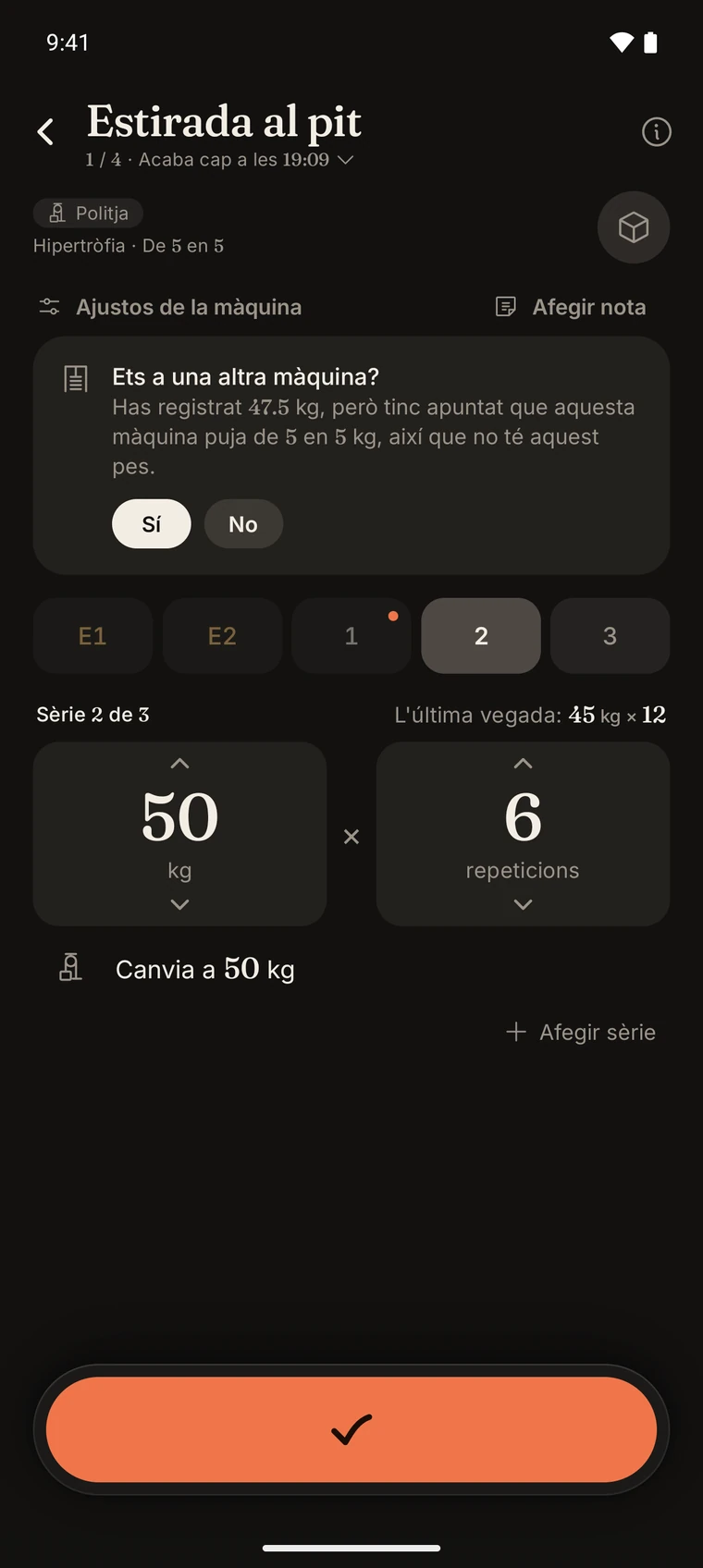 L'Iro preguntant com puja el pes d'una màquina.